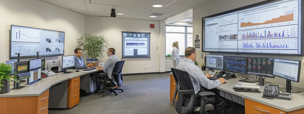 a modern, bustling office environment in marlboro, nj, showcases a confident client consulting with a professional moving expert, surrounded by charts and diagrams depicting various factors influencing moving costs, emphasizing strategic planning and logistics.