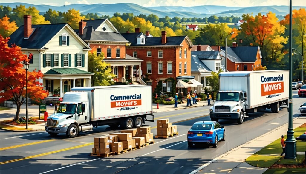 commercial movers middletown