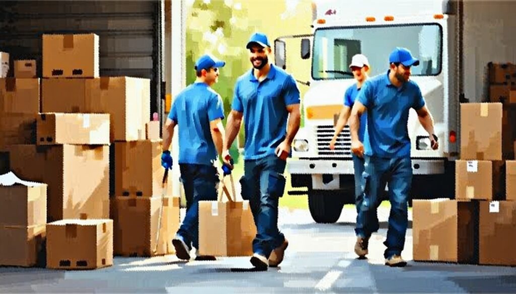 full-service moving team