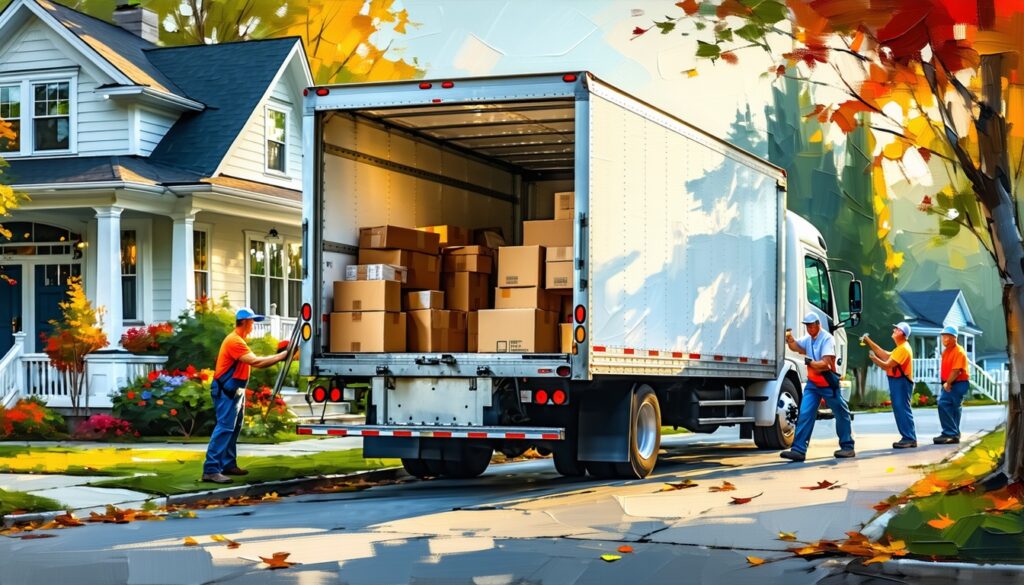 full-service moving trucks