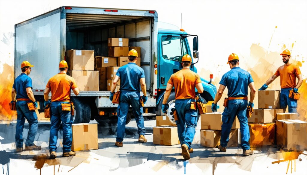 full-service moving crew