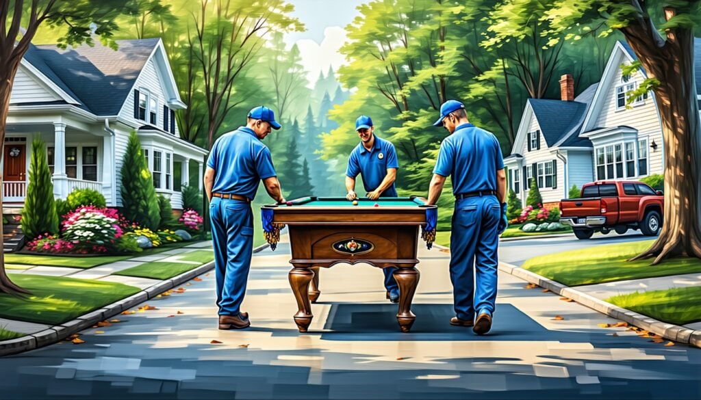new jersey pool table movers