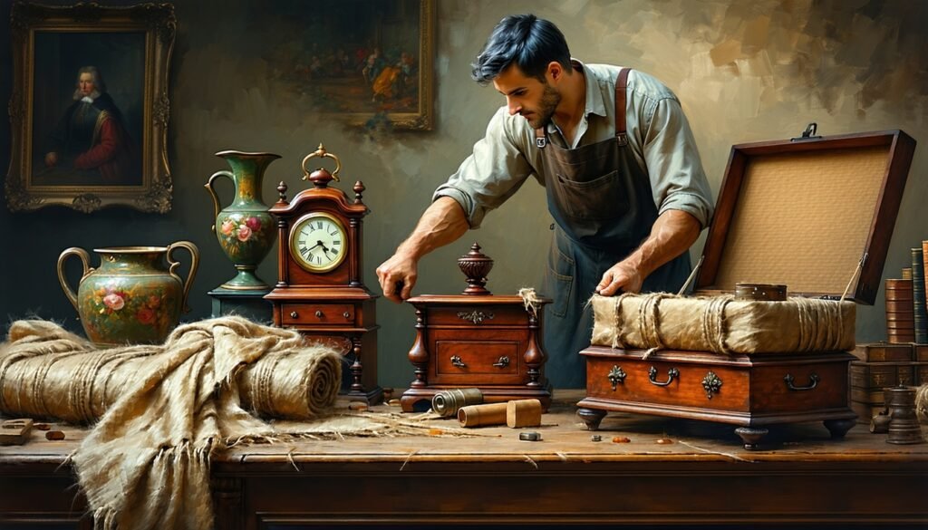 packing services for antiques