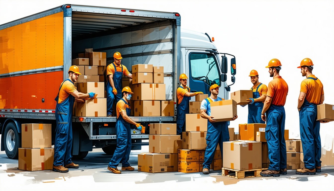 packing and moving crew
