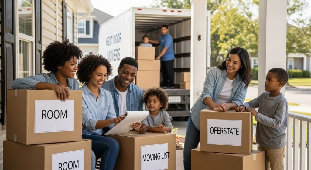 out of state moving tips, moving family, relocation